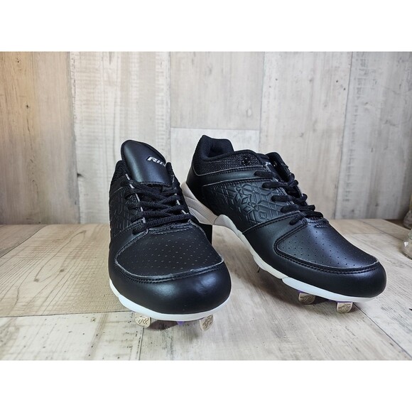 RIP-IT Diamond Softball Cleats Black Women’s Size 9 NWOT Metal Spikes Athletic - Picture 2 of 8